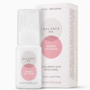 Balance Me Wonder Eye Cream Hyaluronic Acid Witch Hazel New in Box 15ML